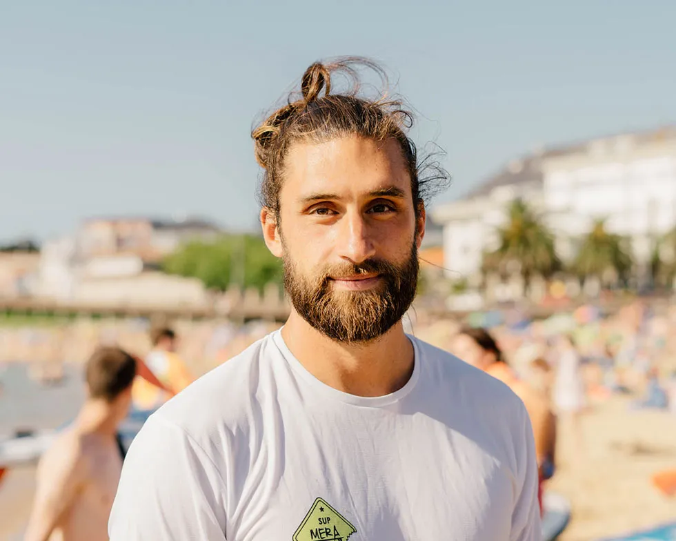 Retrato de Guillermo para la sección de testimonios de Enki.