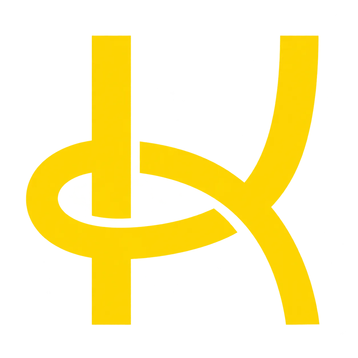 Logotipo de colaborador con la letra K