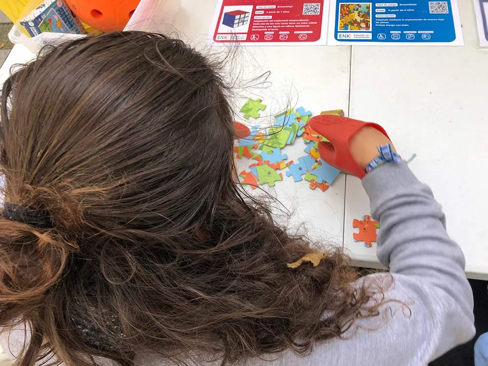 Taller de juguetes inclusivos.